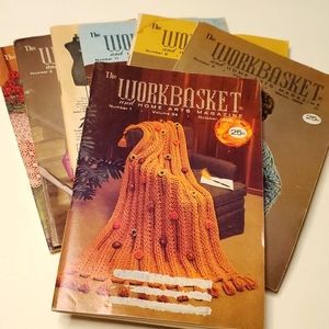 The Workbasket Magazine 1968 lot of 7